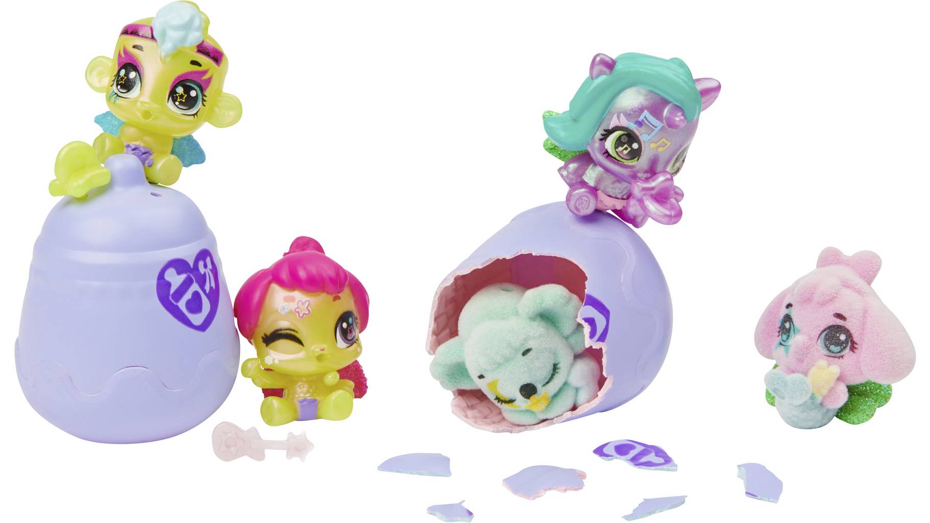 HATCHIMALS - Pack de 4 Hatchimals + 4 accessoires Saison 6 - Modèle HATCHIMALS - Pack de 4 Hatchimals + 4 accessoires Saison 6 - Modèle