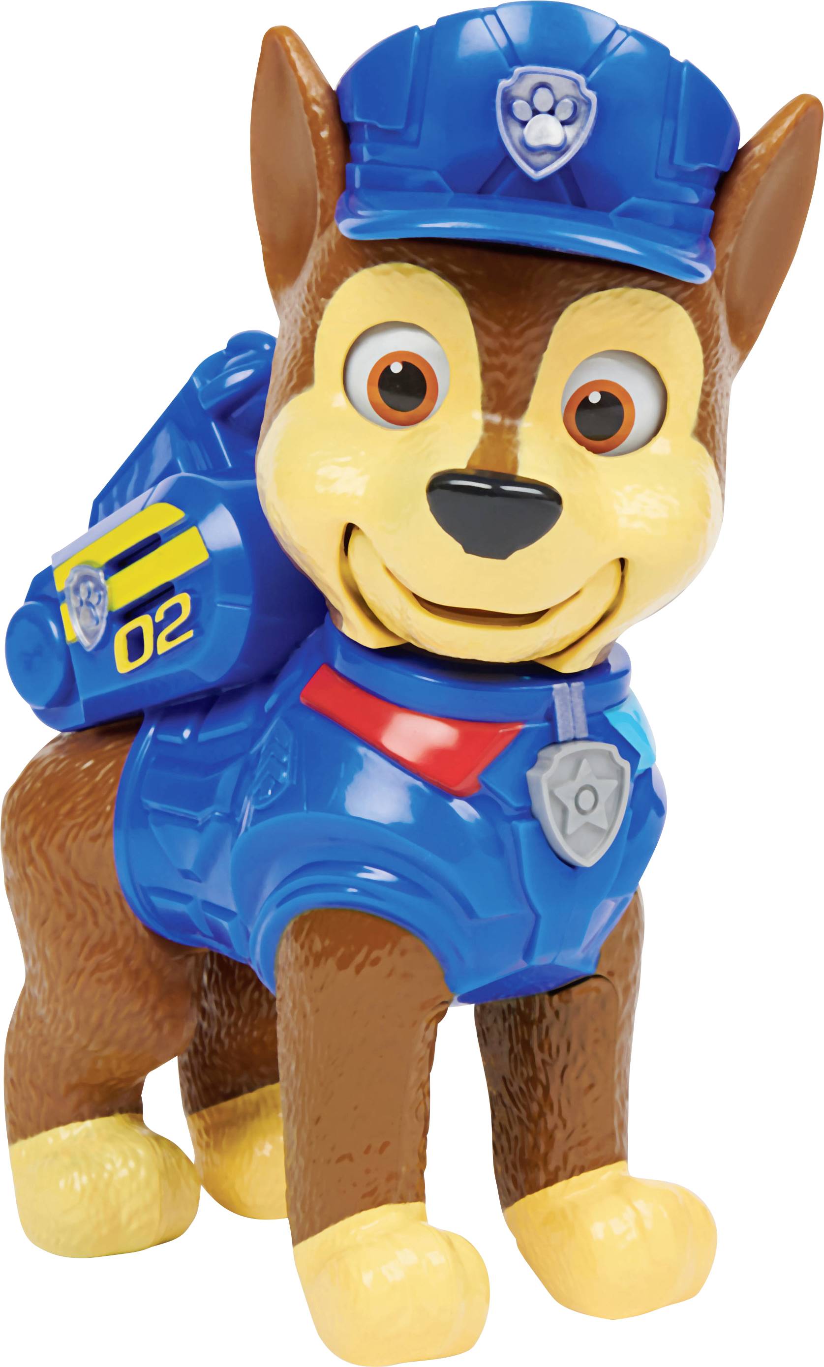 Paw Patrol Interaktive 15cm große Chase Mission Pup-Figur aus dem Kinofilm, mit Geräuscheffekten