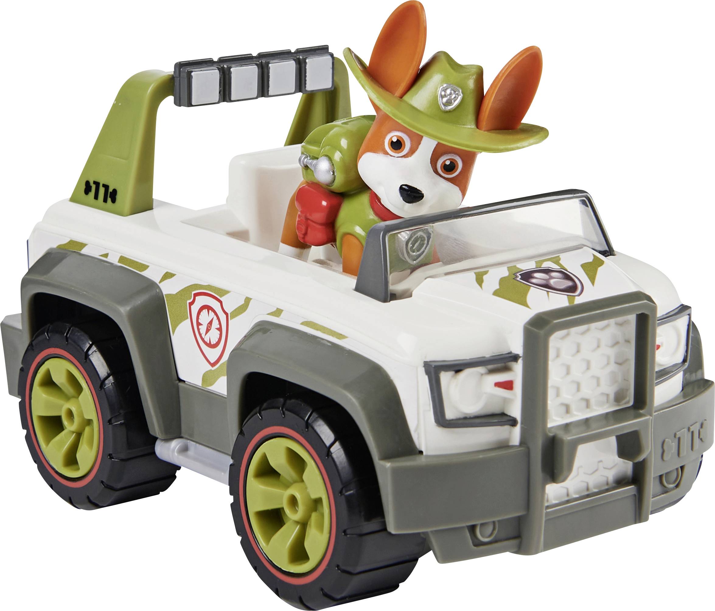 PAW Patrol, Dschungel-Cruiser von Tracker mit Sammelfigur