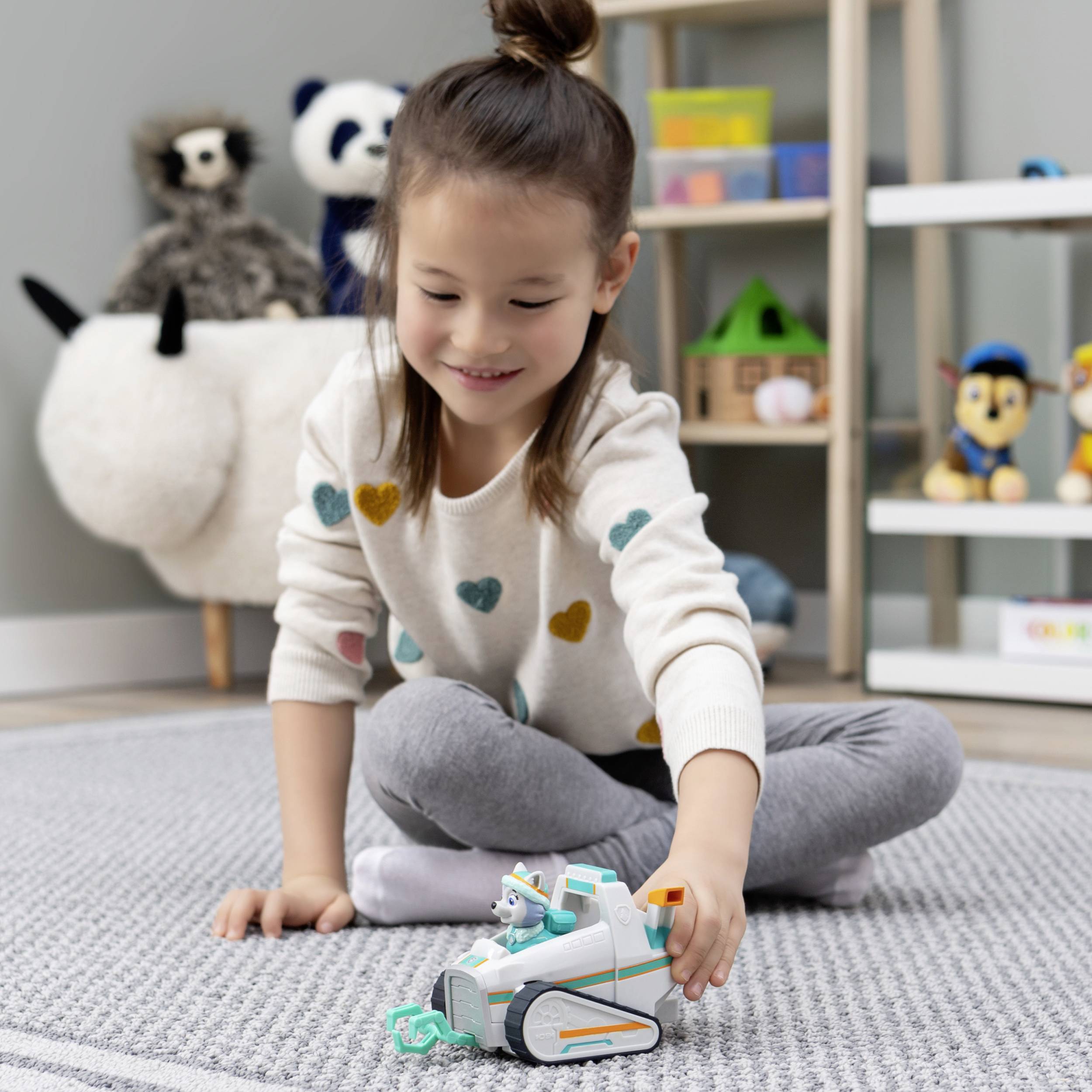 PAW Patrol, Schneemobil von Everest mit Sammelfigur