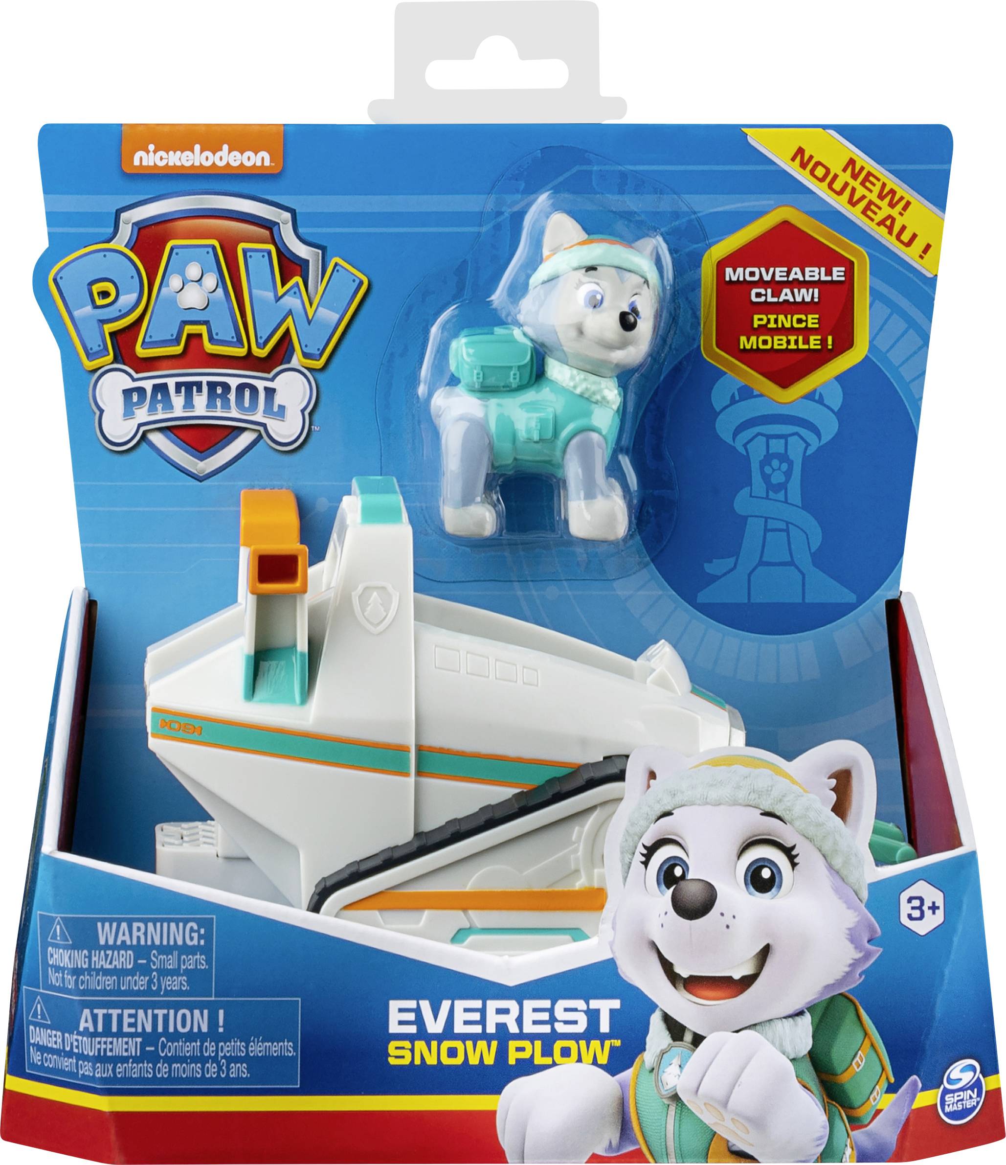 PAW Patrol, Schneemobil von Everest mit Sammelfigur