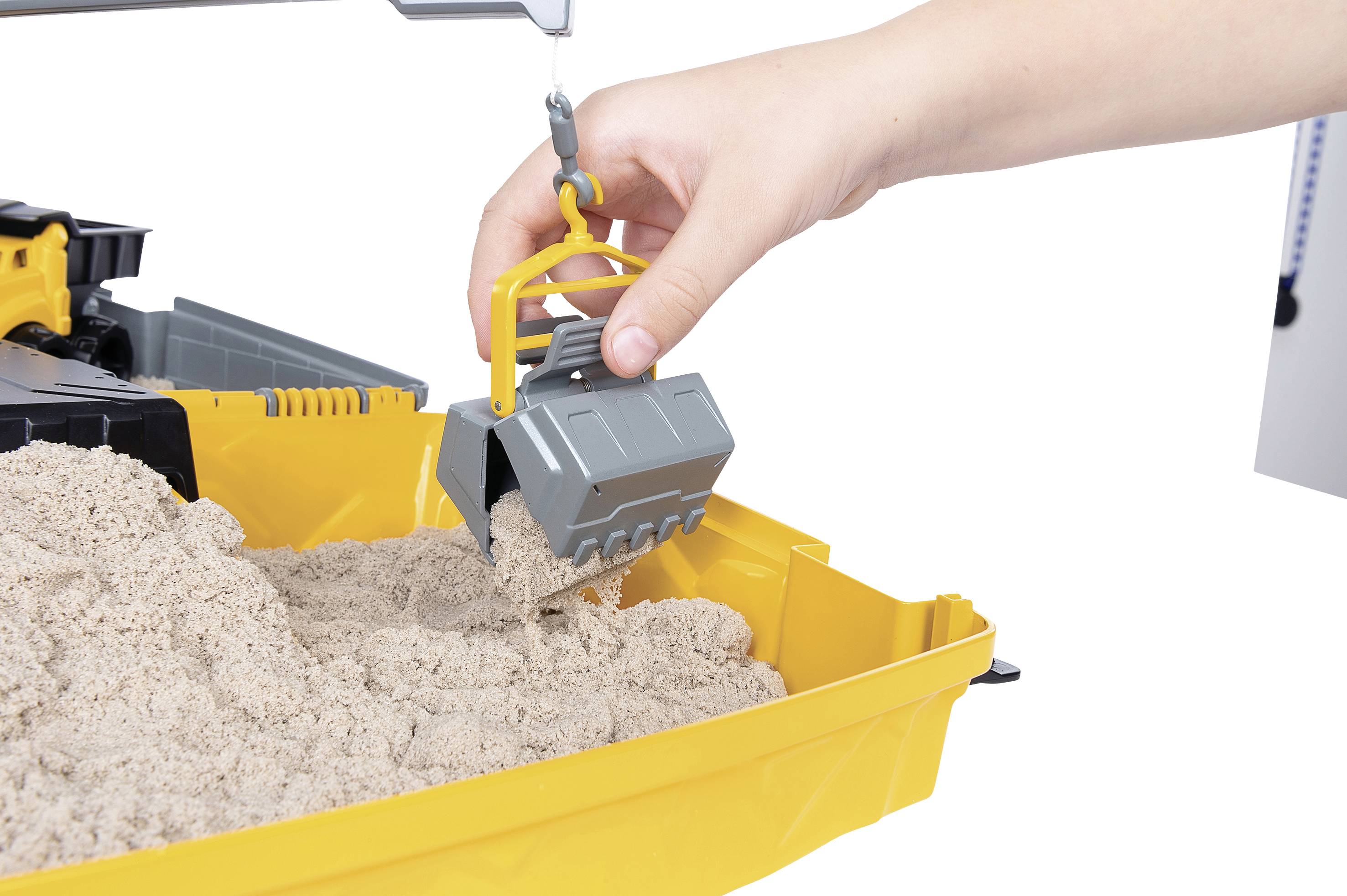 Kinetic Sand Kinetic Sand Baustellen Koffer mit 907 g Kinetic Sand