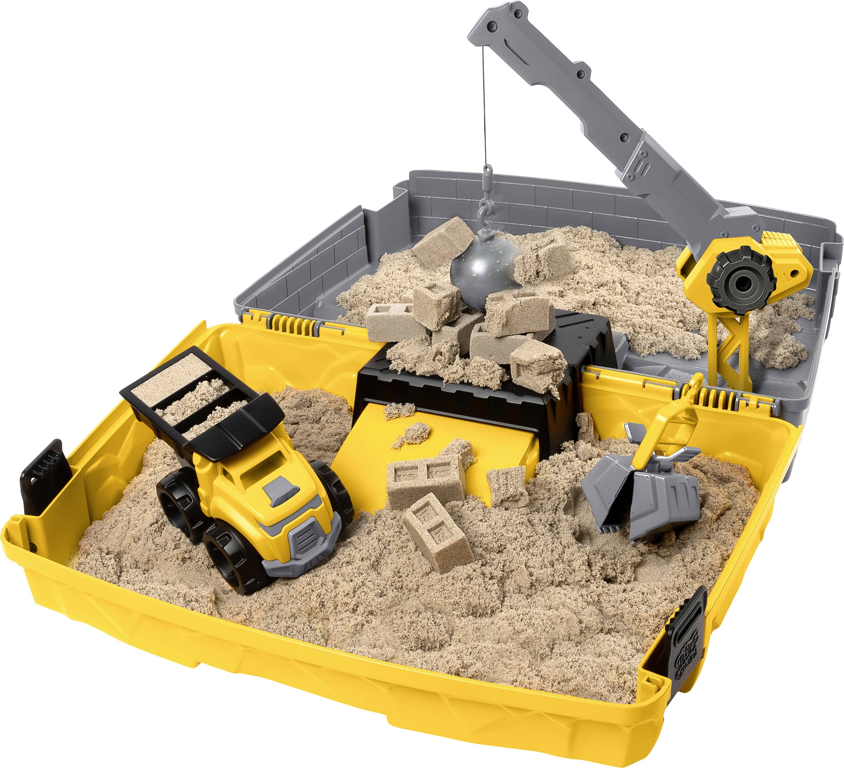 Kinetic Sand Kinetic Sand Baustellen Koffer mit 907 g Kinetic Sand