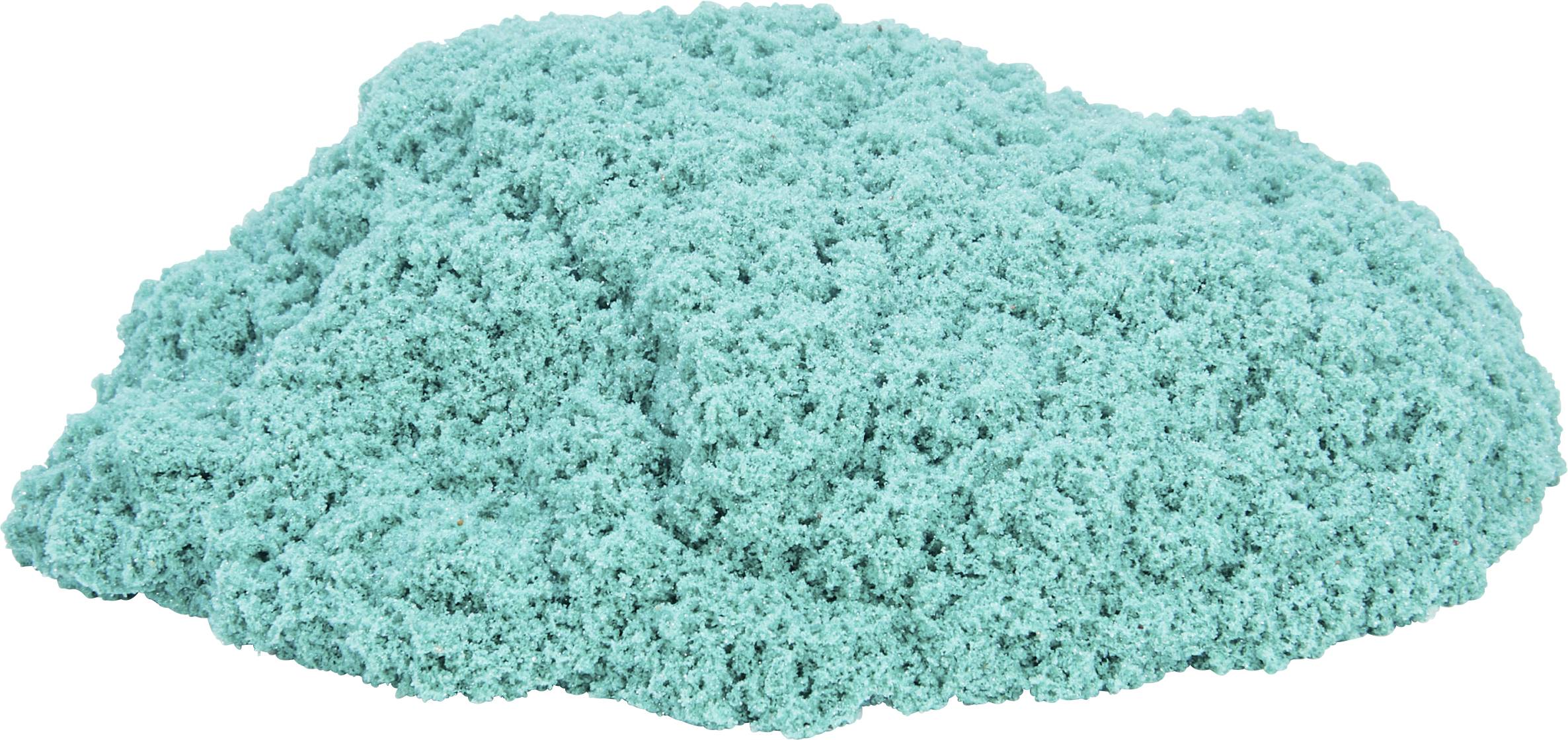 Kinetic Sand Schimmersand Petrol, 907g blaugrüner Glitzersand für Indoor-Sandspiel