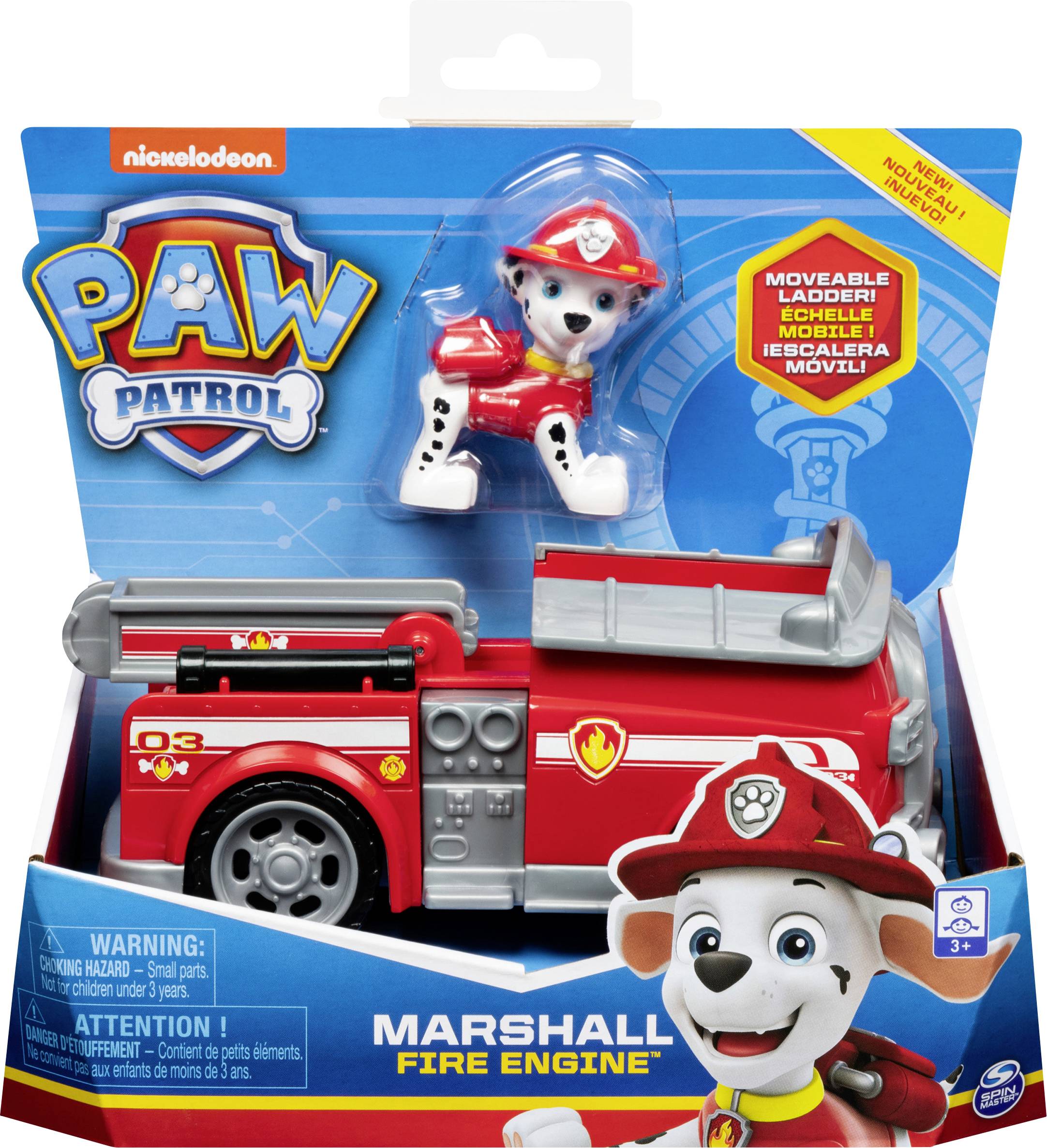 PAW Patrol, Marshalls Feuerwehrauto mit Sammelfigur
