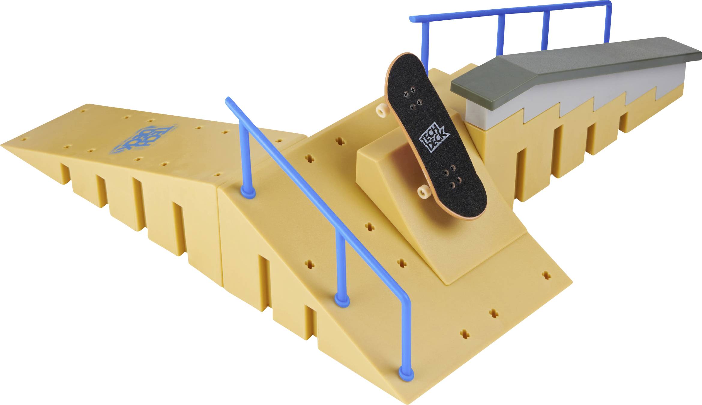Tech Deck X-Connect Starter-Set - Rampenset mit authentischem Fingerboard und Zubehör (Sortierung, Zufallsauswahl) X-Connect