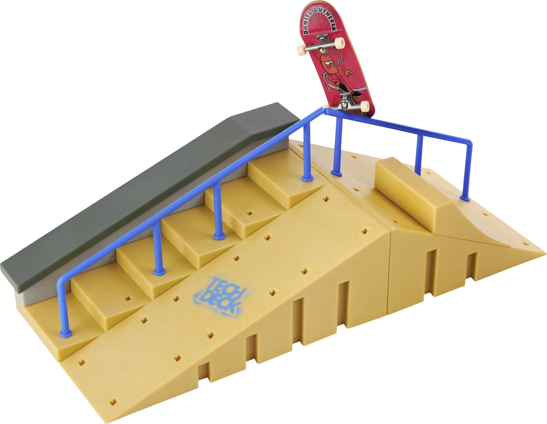 Tech Deck X-Connect Starter-Set - Rampenset mit authentischem Fingerboard und Zubehör (Sortierung, Zufallsauswahl) X-Connect