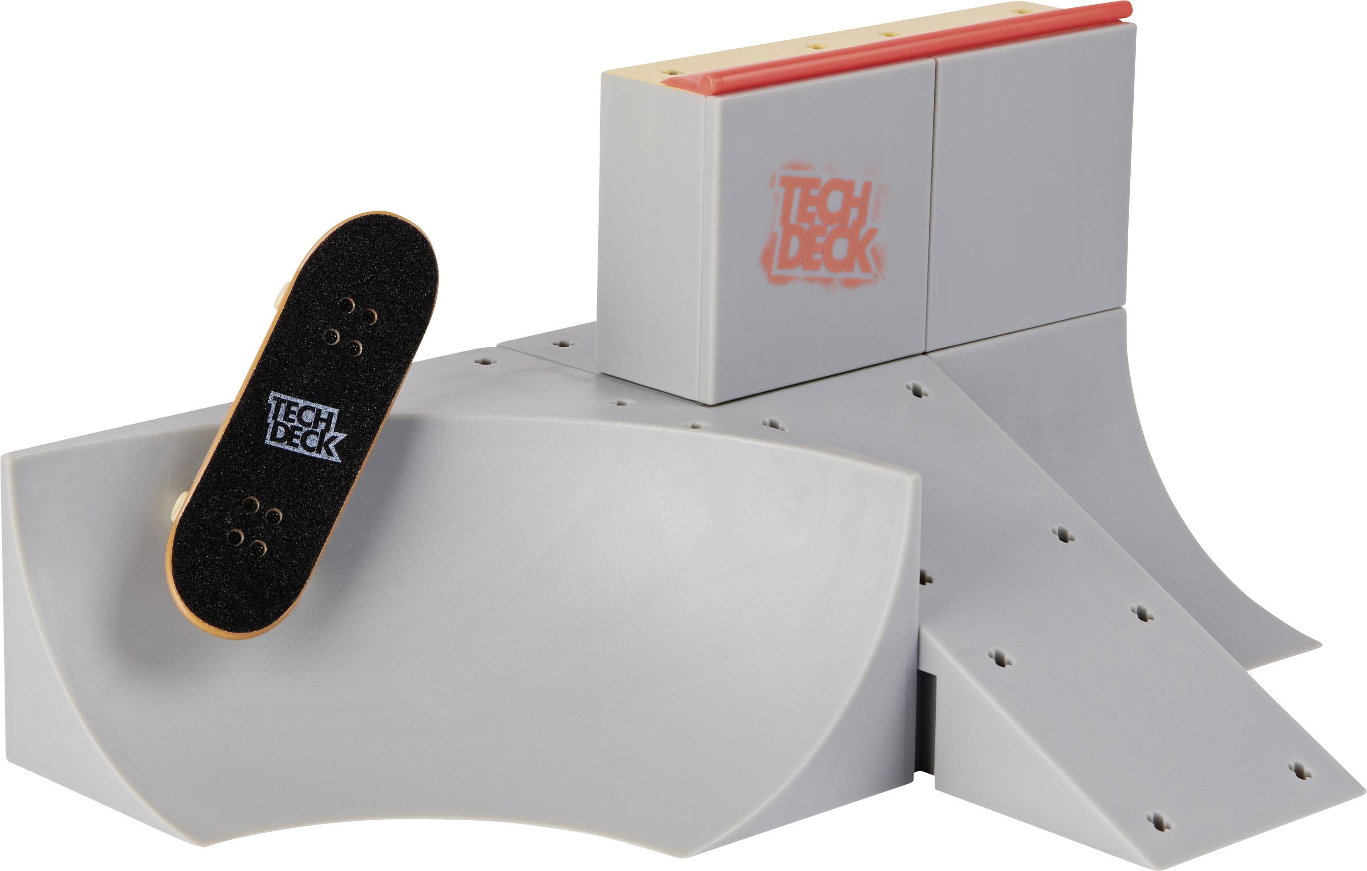 Tech Deck X-Connect Starter-Set - Rampenset mit authentischem Fingerboard und Zubehör (Sortierung, Zufallsauswahl) X-Connect
