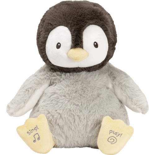 Kissy, le pingouin - chante et projette des vaches, de la langue, au choix, en allemand ou en italien