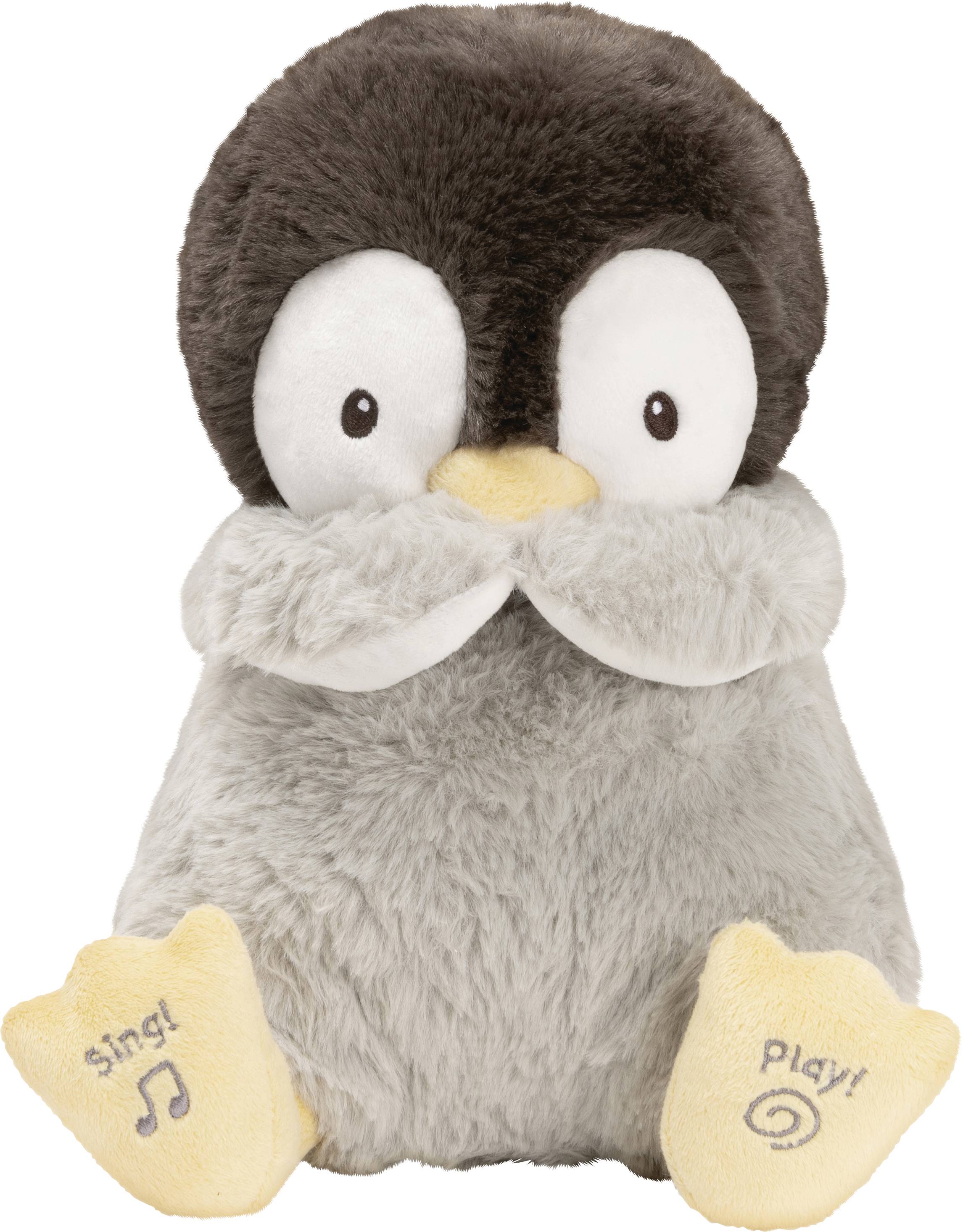 Kissy, der Pinguin - singt und wirft Küsschen, Sprache wahlweise Deutsch oder Italienisch