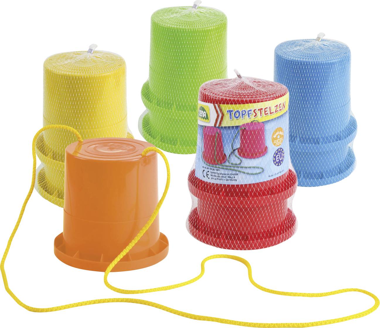 LENA® Topfstelzen, 5-fach farbig sortiert