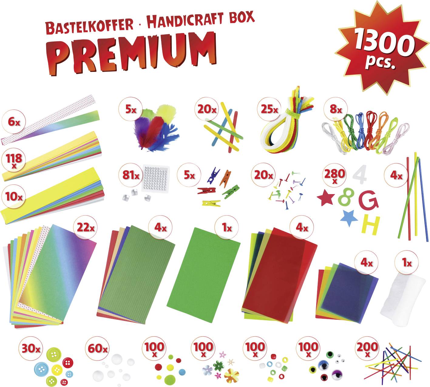 LENA® Bastelkoffer Premium