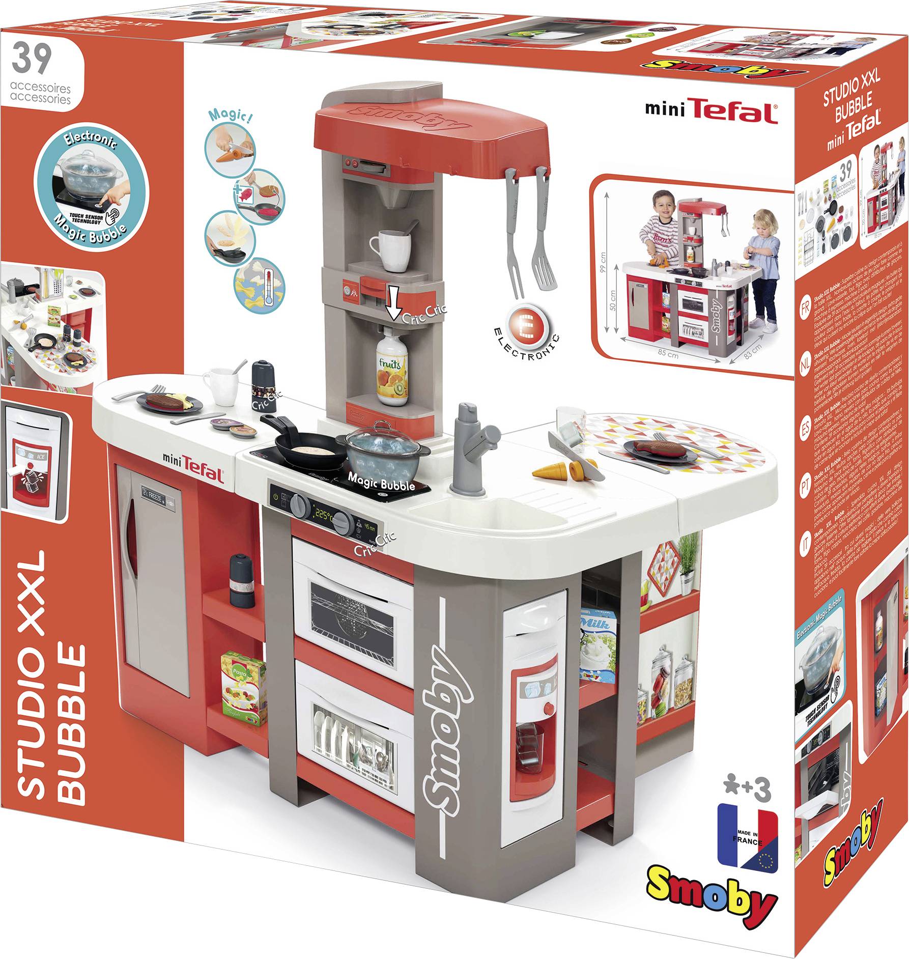 Smoby Tefal Studio Bubble XXL Küche