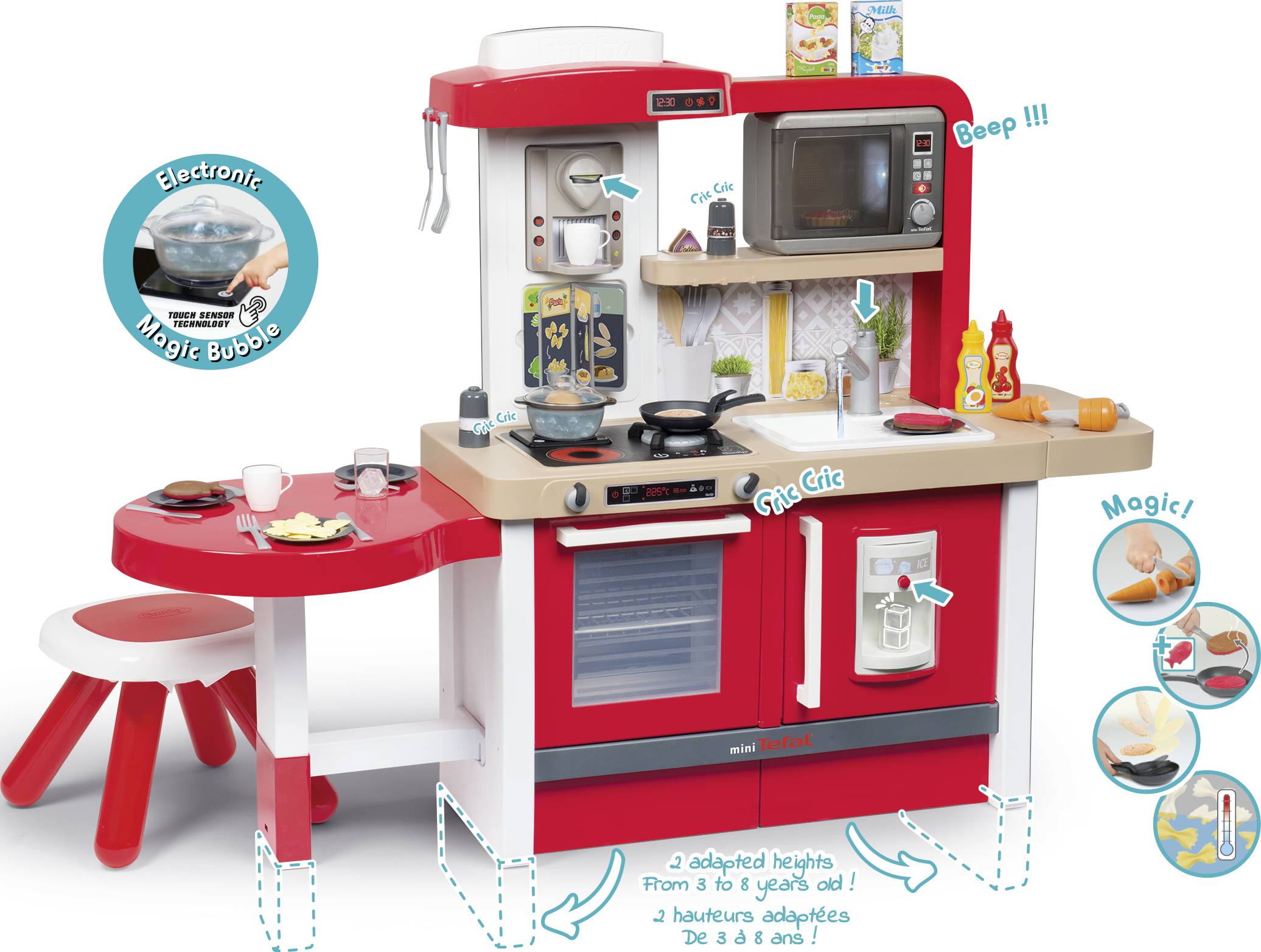 Smoby Tefal Evo Gourmet Küche