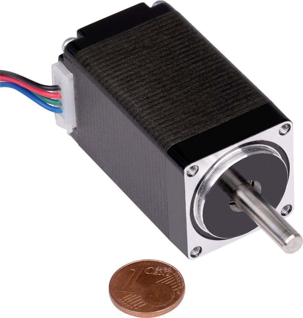 Joy-it Schrittmotor NEMA11-02 0.12 Nm 0.67A Wellen-Durchmesser: 5mm