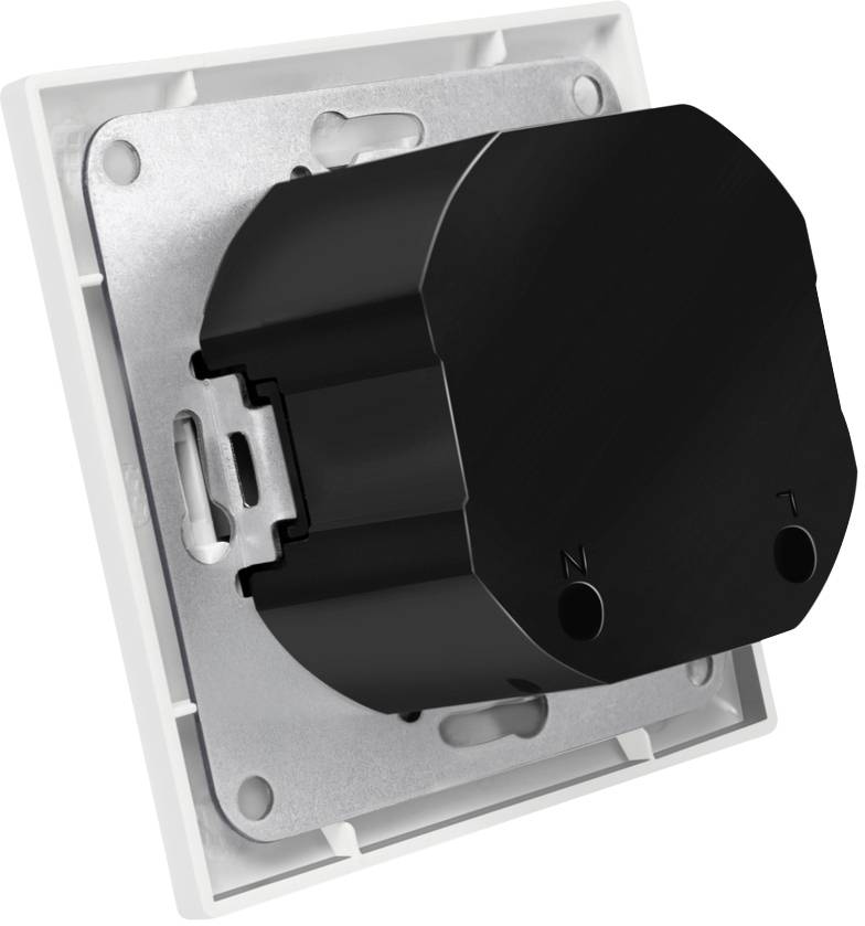 LogiLink PA0254 Unterputz-Dose mit USB-Ladeausgang Weiß