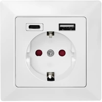 LogiLink PA0262 Unterputz-Steckdose mit USB-Ladeausgang, erhöhter Berührungsschutz Weiß LogiLink PA0262 Unterputz-Steckdose mit USB-Ladeausgang, erhöhter Berührungsschutz Weiß