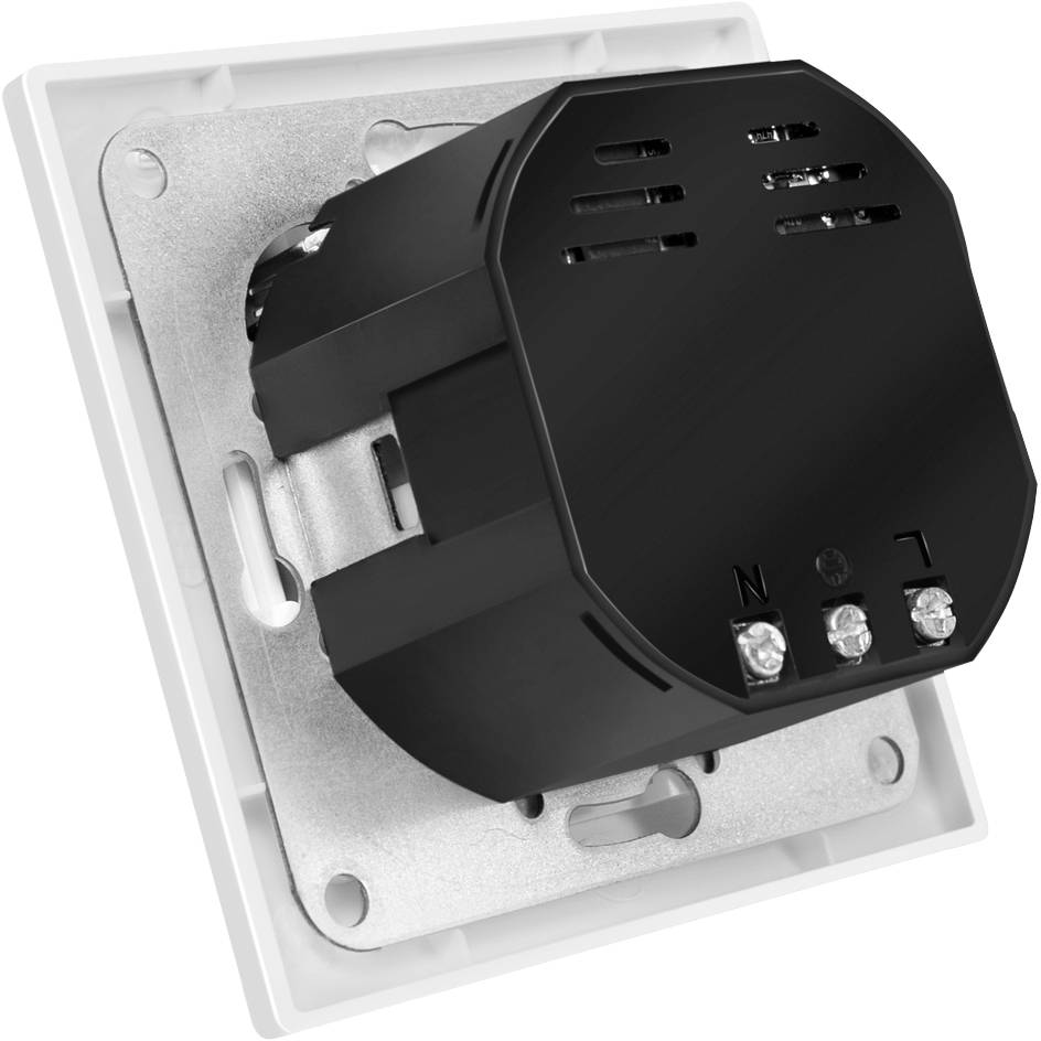 LogiLink PA0262 Unterputz-Steckdose mit USB-Ladeausgang, erhöhter Berührungsschutz Weiß