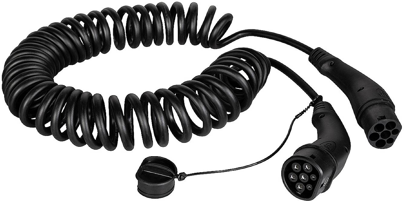 HARTING EVC0113 eMobility Ladekabel 5 m Spiralkabel