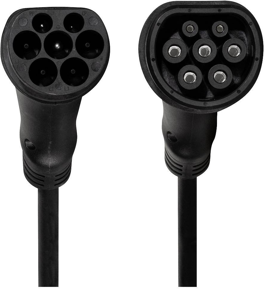 HARTING EVC0113 eMobility Ladekabel 5 m Spiralkabel