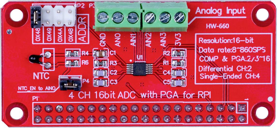 Joy-it ADS1115 Konverter Modul