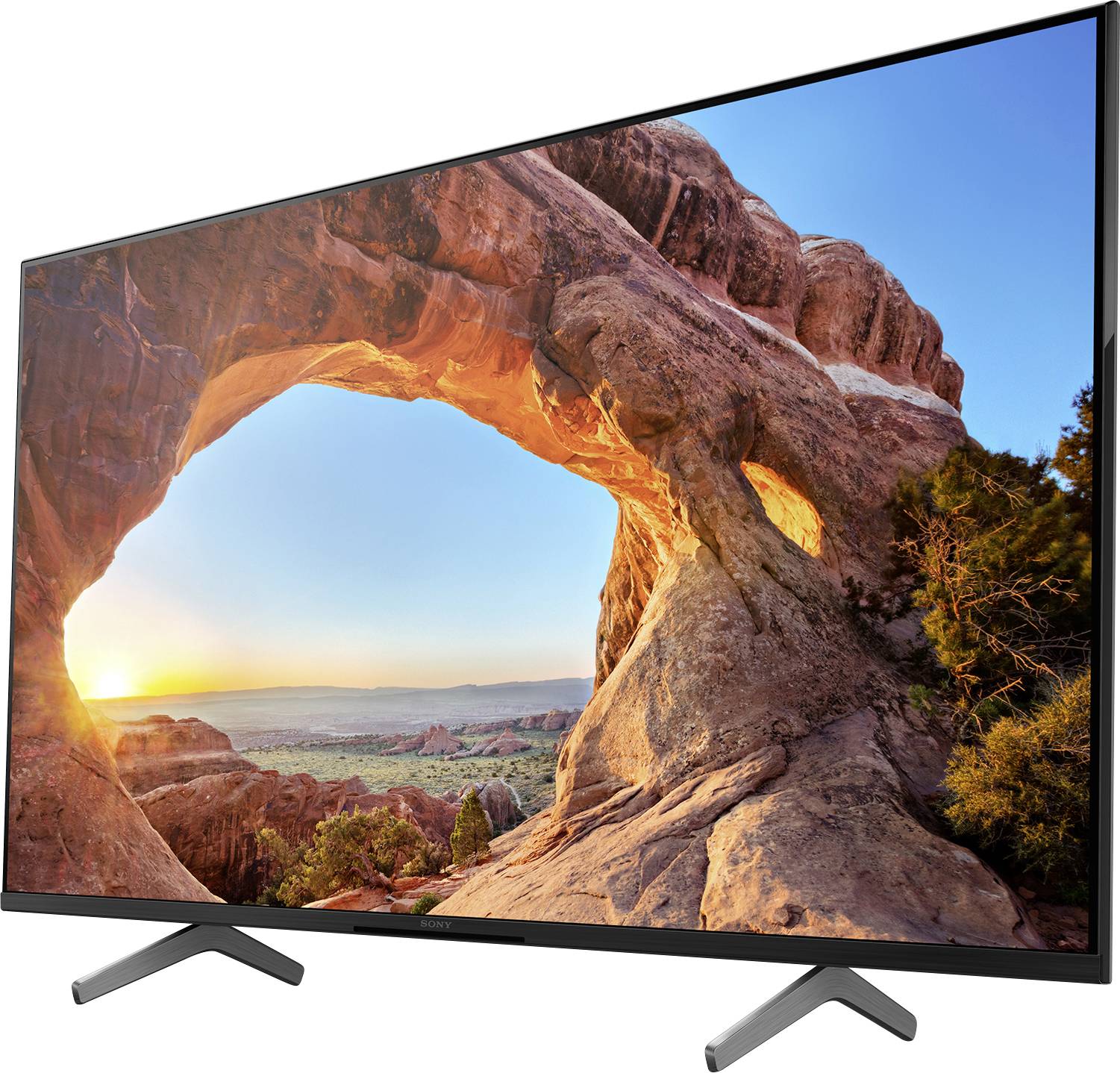 Sony KD43X85 LED-TV 108 cm 43 Zoll EEK G (A - G) DVB-T2, DVB-C, DVB-S, UHD, Smart TV, WLAN, PVR ready, CI+ Schwarz