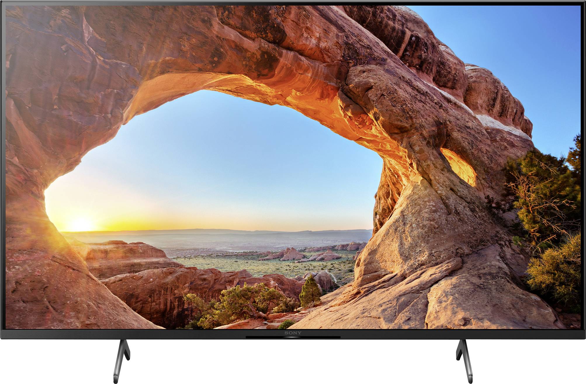 Sony KD43X85 LED-TV 108 cm 43 Zoll EEK G (A - G) DVB-T2, DVB-C, DVB-S, UHD, Smart TV, WLAN, PVR ready, CI+ Schwarz