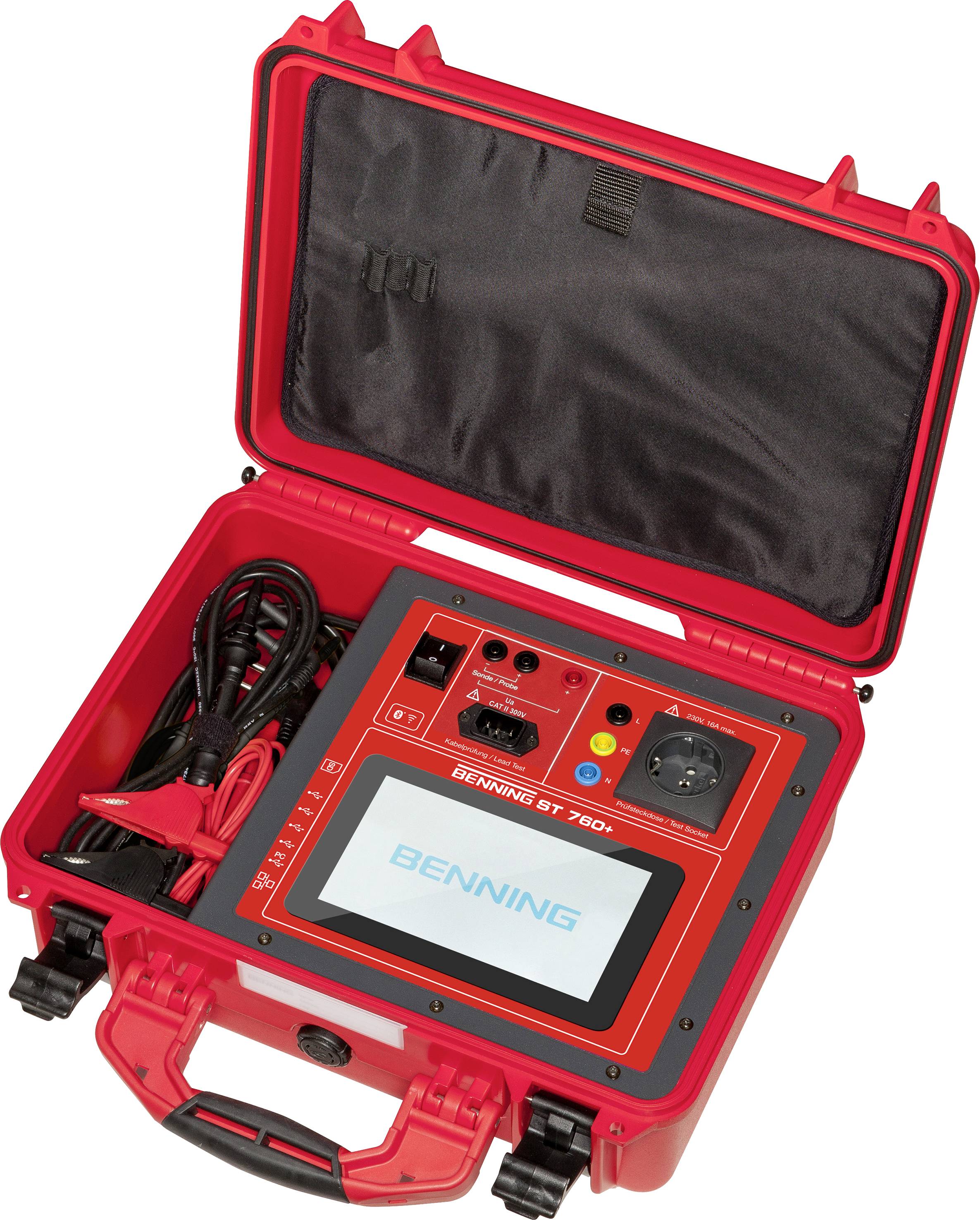 Benning BENNING ST 760+ Gerätetester VDE-Norm 0701-0702, 0751, 0544