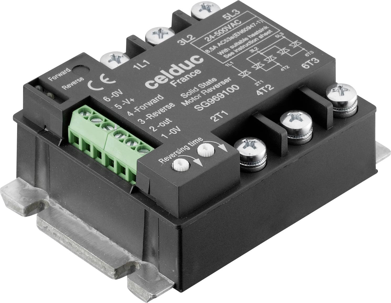 Celduc Halbleiterrelais SG969100 Schaltspannung (max.): 520 V/AC 1St.