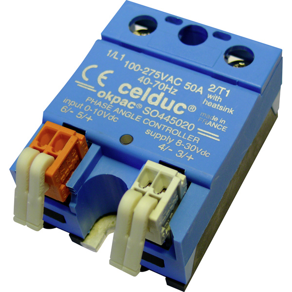 Celduc Halbleiterrelais SO465320 50A Schaltspannung (max.): 480 V/AC, 480 V/DC 1St.