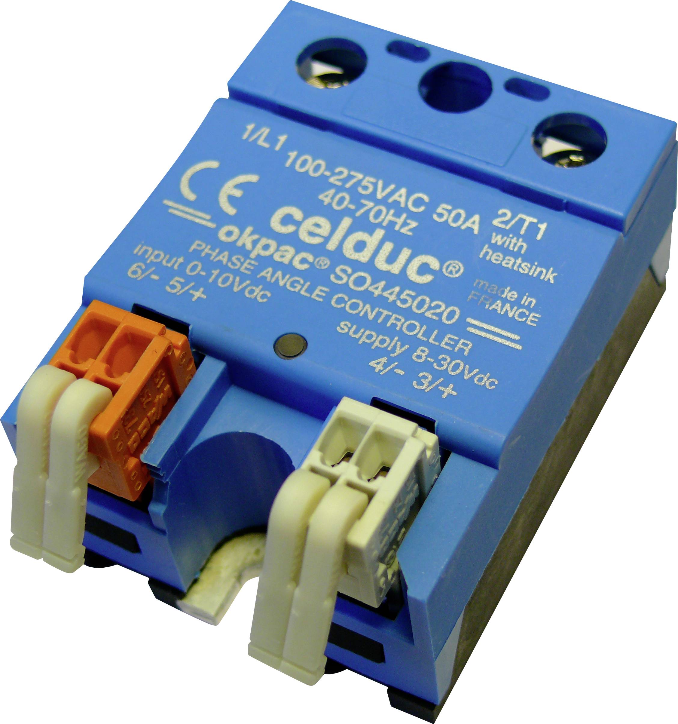 Celduc Halbleiterrelais SO465620 50 A Schaltspannung (max.): 480 V/AC, 480 V/DC 1 St.