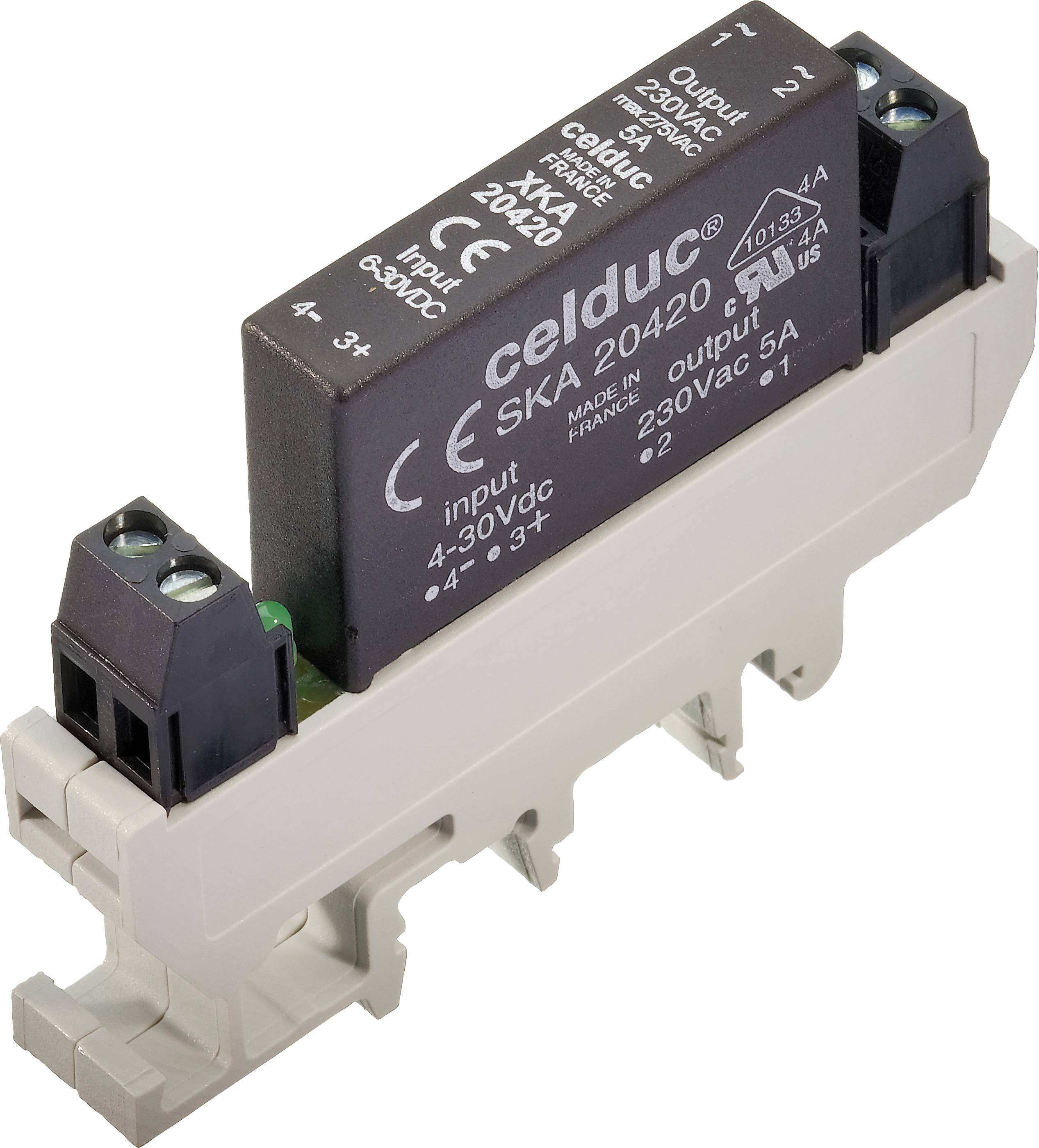 Celduc Halbleiterrelais XKD10120 1A Schaltspannung (max.): 220 V/AC, 220 V/DC