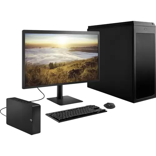 Seagate Expansion Desktop 6 TB Externe Festplatte 8.9 cm (3.5 Zoll) USB-A (USB 3.2 Gen 1) Schwarz S Seagate Expansion Desktop 6 TB Externe Festplatte 8.9 cm (3.5 Zoll) USB-A (USB 3.2 Gen 1) Schwarz S