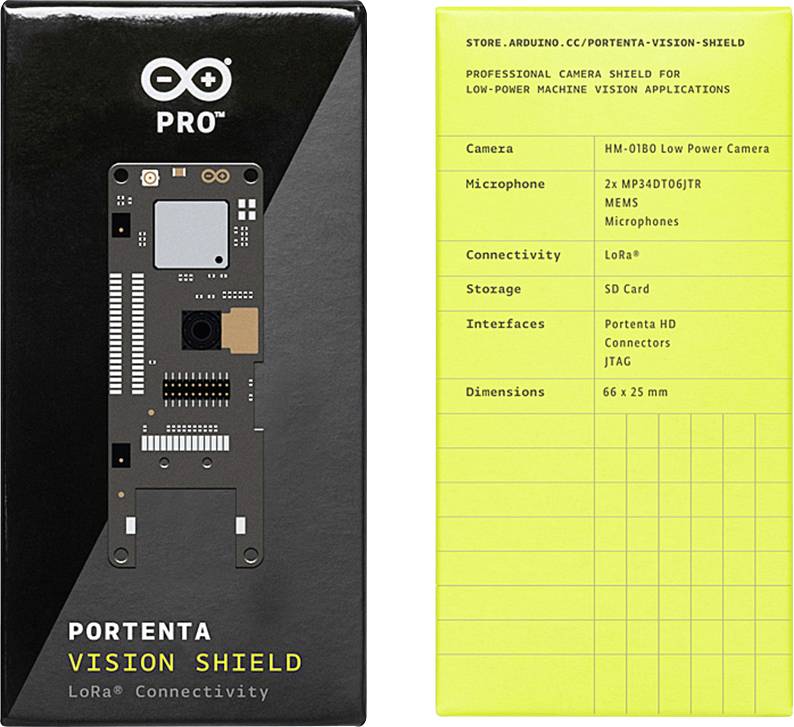 Arduino Portenta Vision LoRa Erweiterungs-Platine