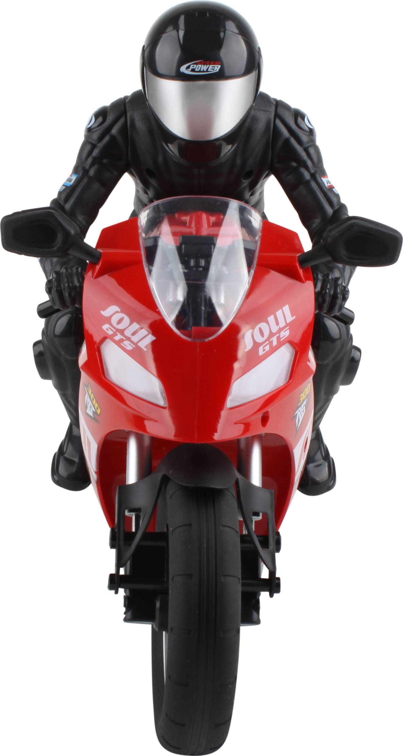 2436324 Stunt motorcycle 1:6 RC Einsteiger Motorrad Motorrad inkl. Akku und Ladekabel, mit Lichteffekt, mit Geräuschefunktion