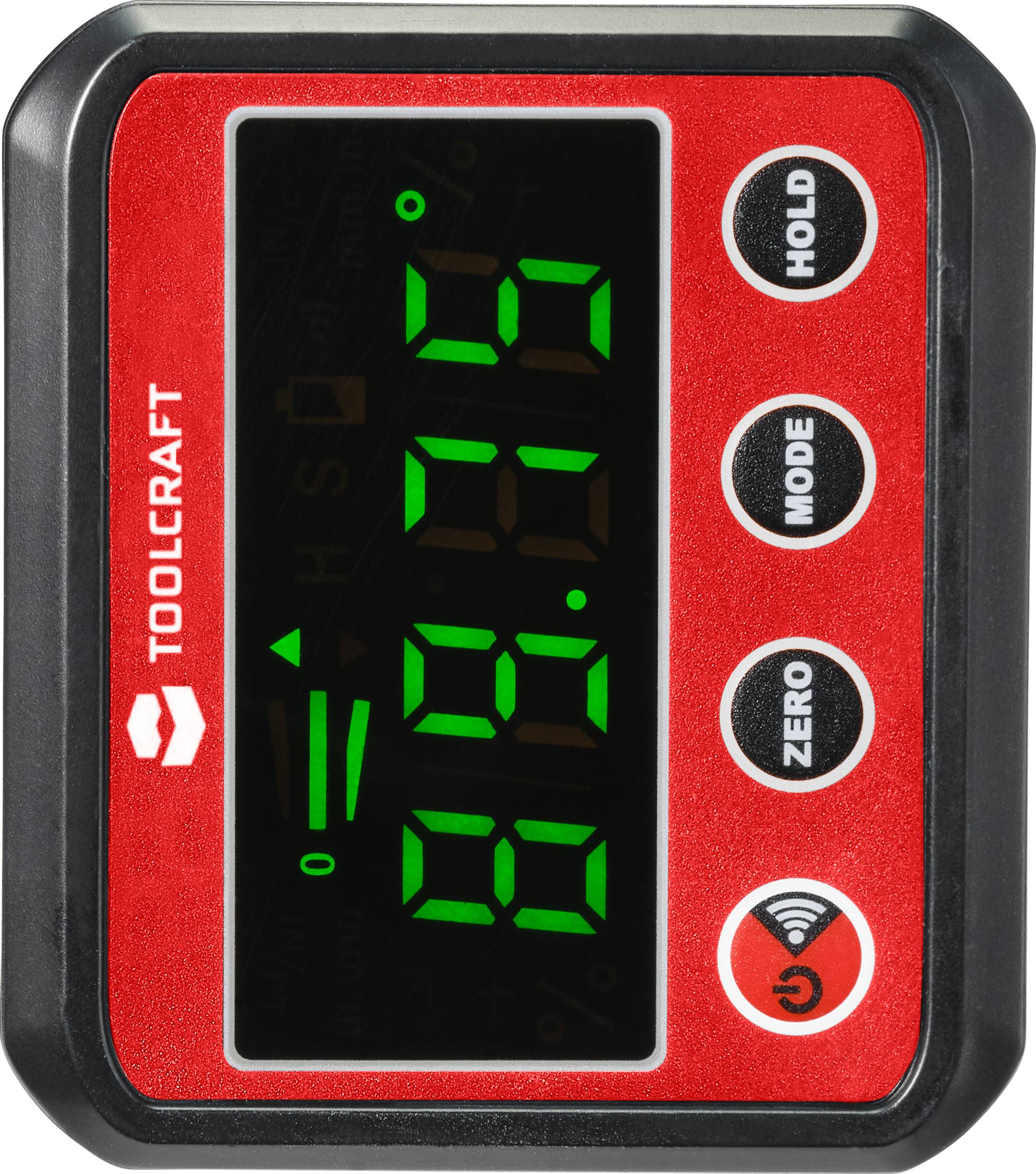 TOOLCRAFT TO-7308984 Digitaler Winkelmesser 360°