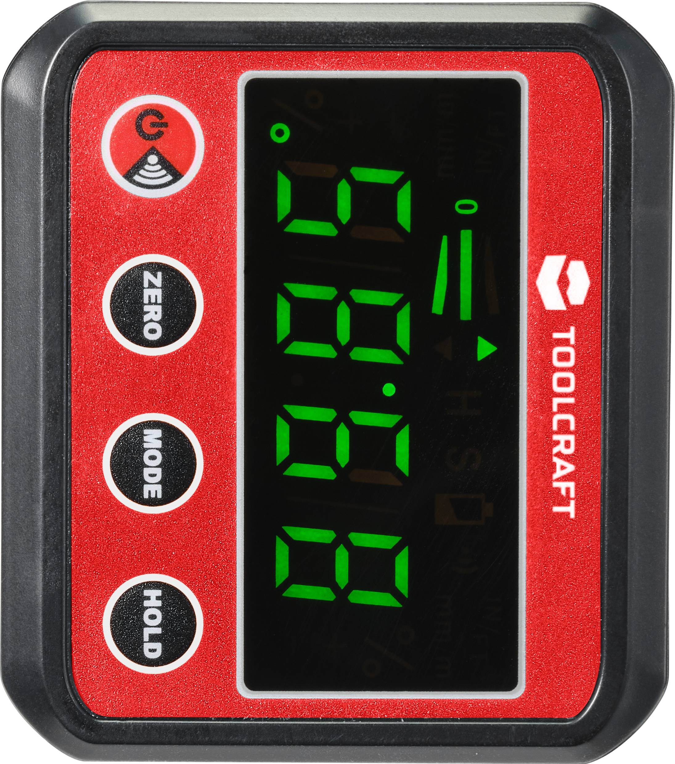 TOOLCRAFT TO-7308984 Digitaler Winkelmesser 360°