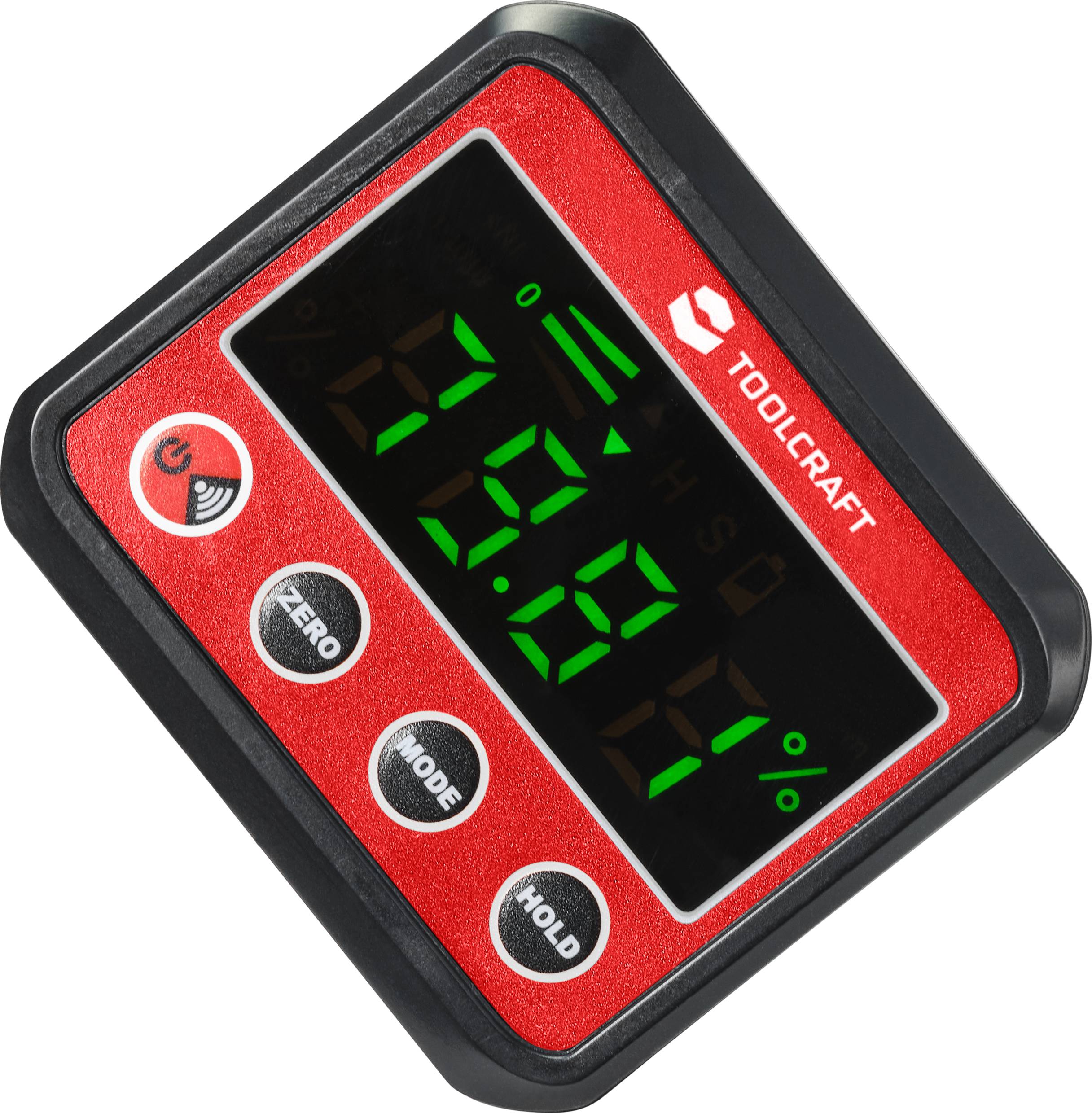 TOOLCRAFT TO-7308984 Digitaler Winkelmesser 360°