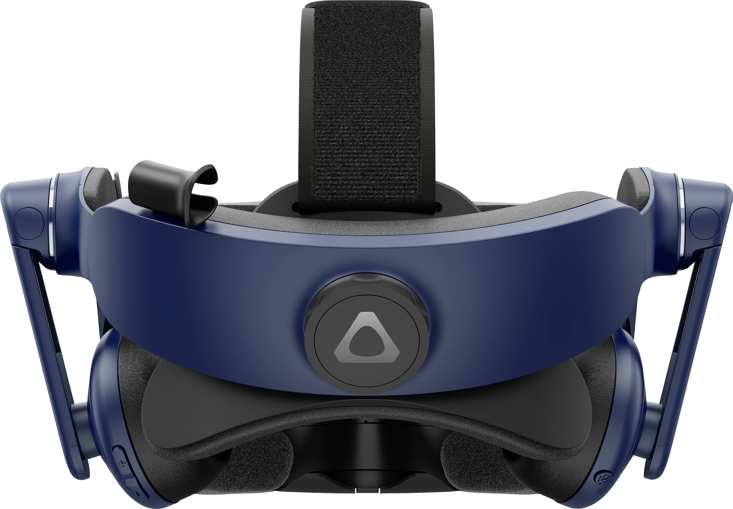 HTC Virtual Reality Brille VIVE Pro 2 Full Kit + Wireless Kit Schwarz (matt), Schwarz/Blau inkl. Controller, mit integriertem