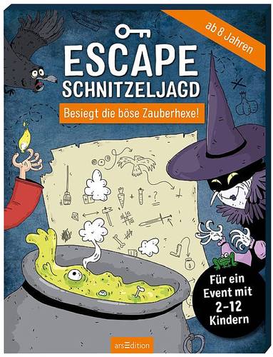 Escape-Schnitzeljagd - Böse Zauberhexe