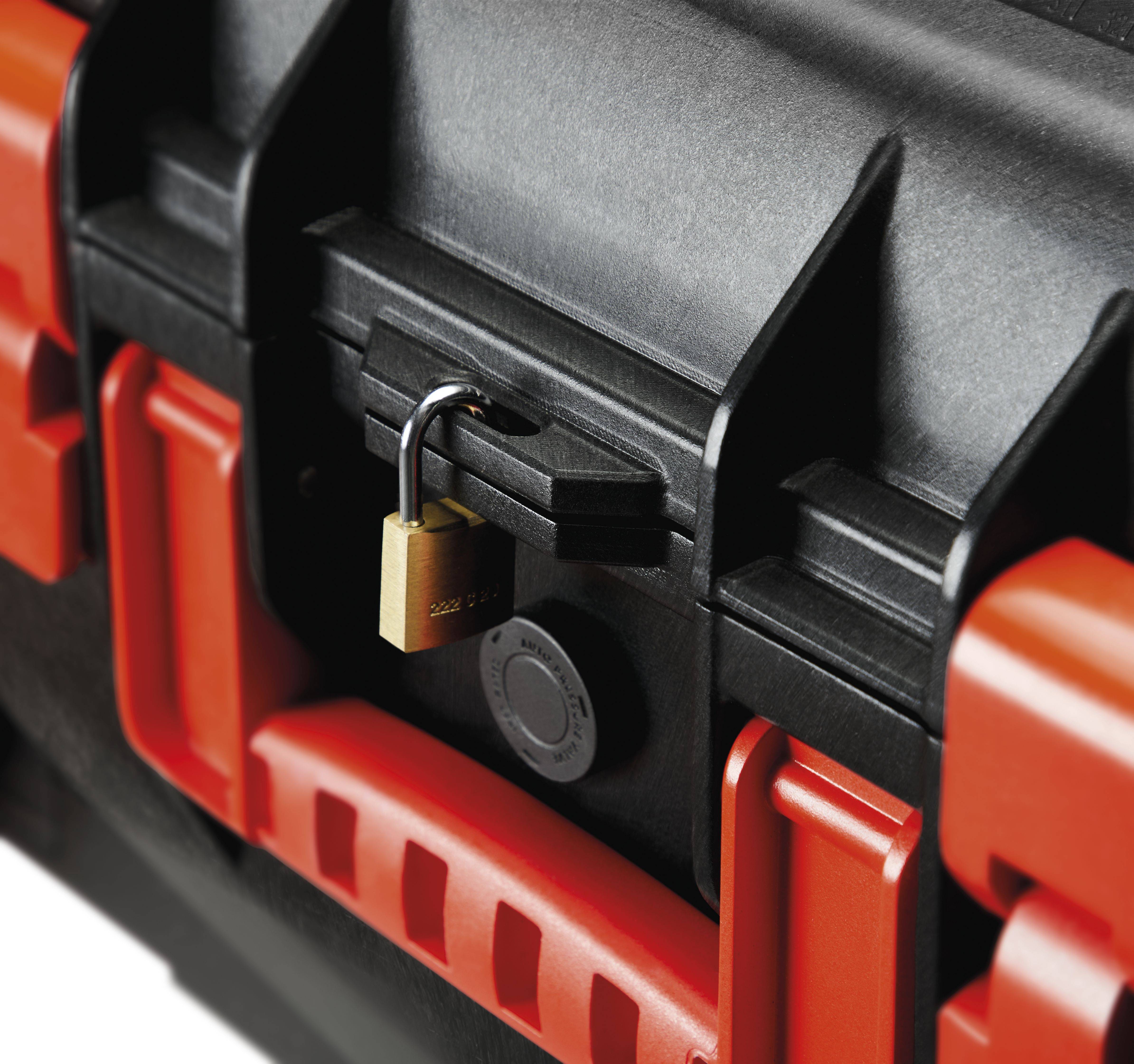 Wiha 45253 Elektriker, Handwerker, Profi, VDE Werkzeugkoffer bestückt 46teilig (L x B x H) 680 x 336 x 497mm