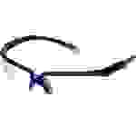 3M S2001AF-BLU Schutzbrille mit Antibeschlag-Schutz, mit Antikratz-Schutz, winkelverstellbar Blau, Grau EN 166 DIN 166