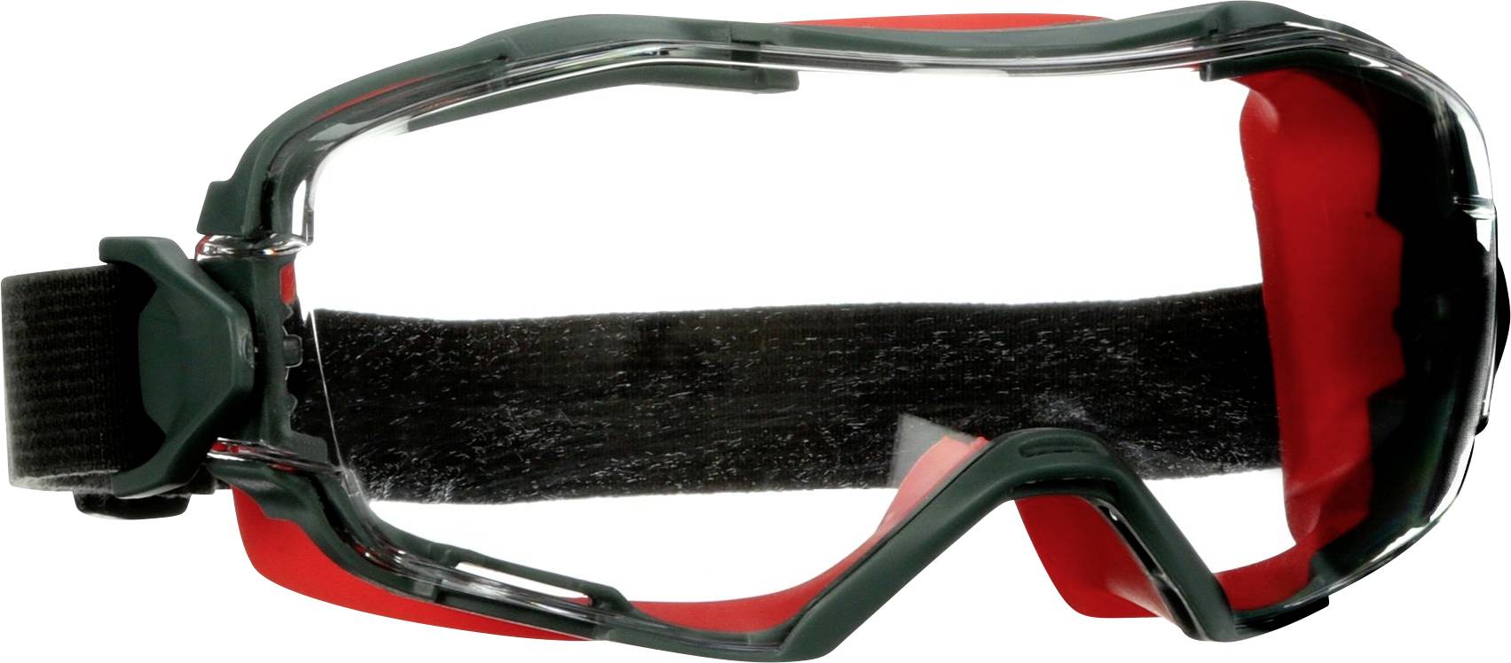 3M GG6001SGAF-RED Vollsichtbrille mit Antibeschlag-Schutz, mit Antikratz-Schutz Rot EN 166, EN 170 DIN 166, DIN 170