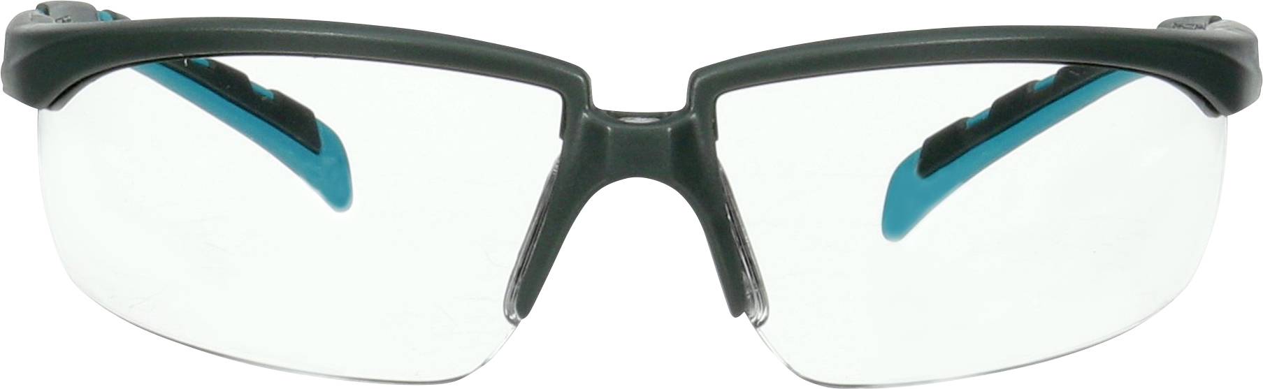 3M S2001SGAF-BGR Schutzbrille mit Antibeschlag-Schutz, mit Antikratz-Schutz Türkis, Grau EN 166 DIN 166