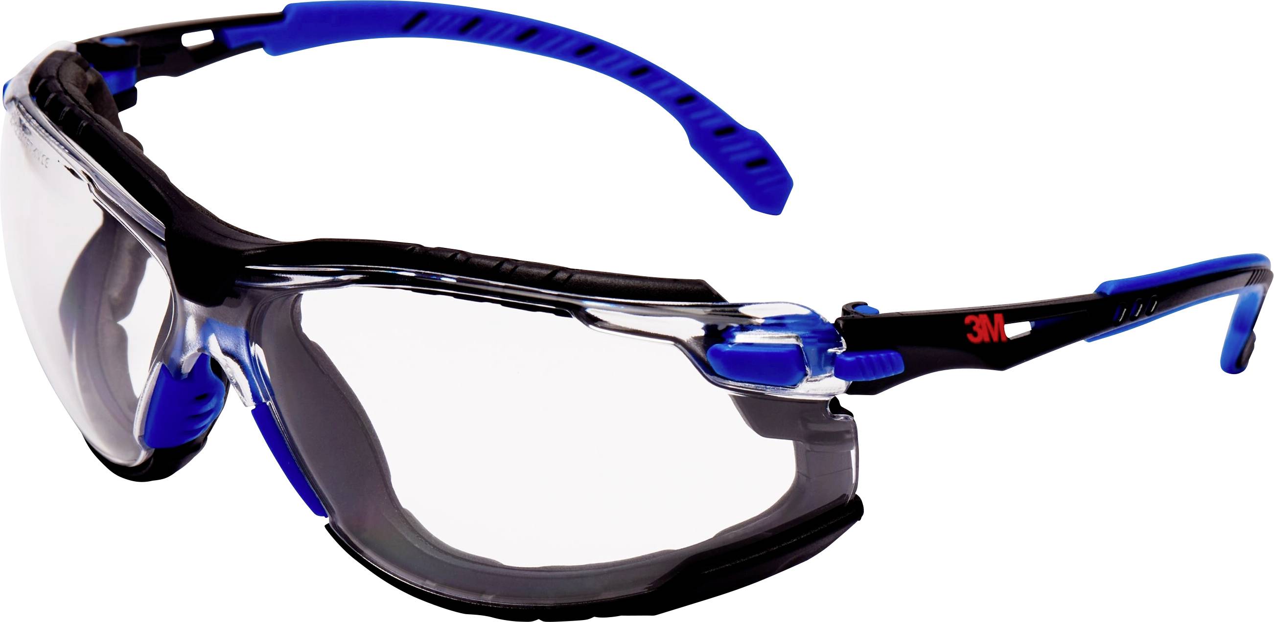 3M S1101SGAFKT Schutzbrille mit Antibeschlag-Schutz Blau-Schwarz EN 166 DIN 166