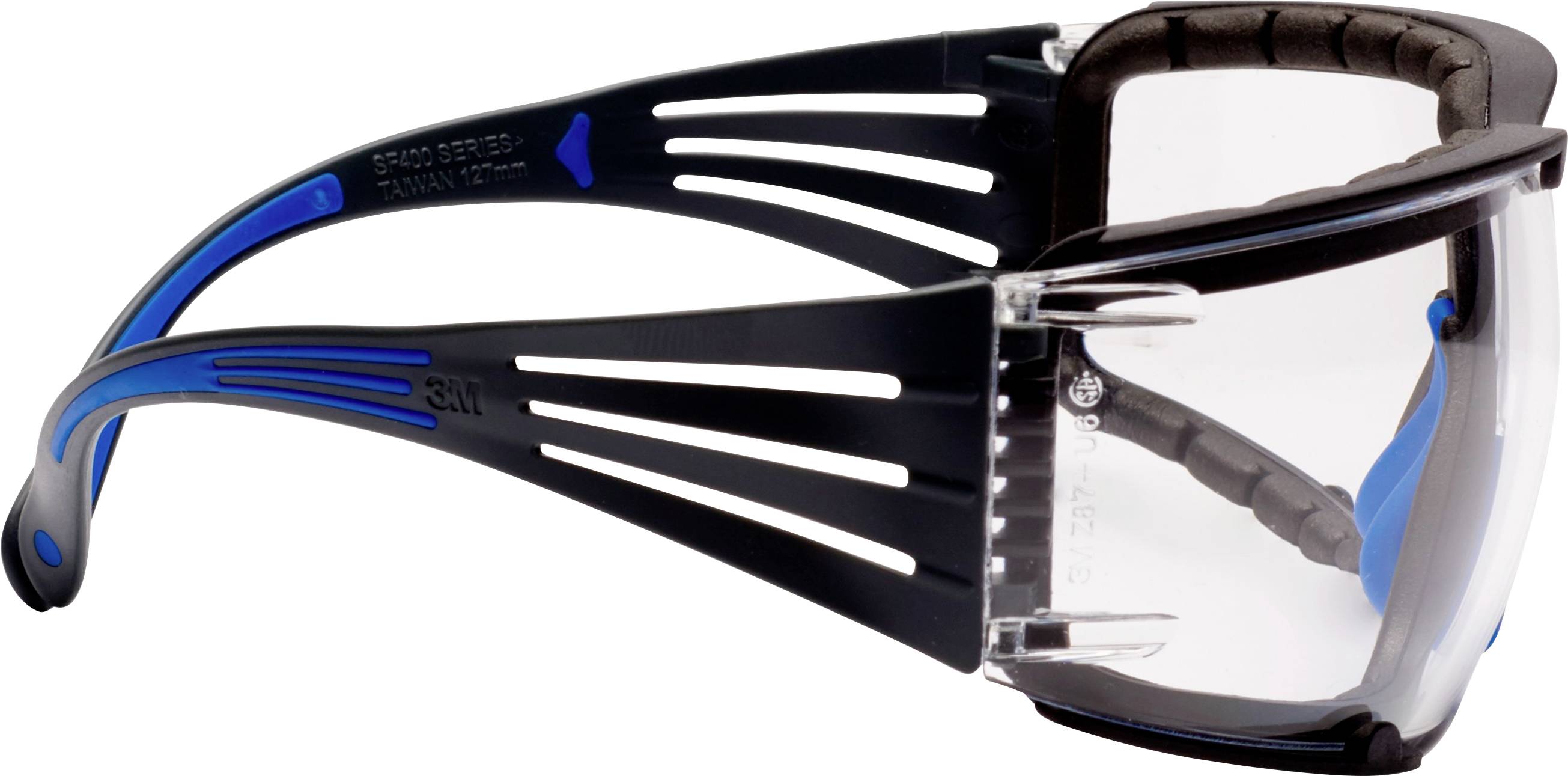 3M SF401SGAF-BLU-F Überbrille mit Antibeschlag-Schutz Blau, Grau EN 166, EN 170, EN 172 DIN 166, DIN 170, DIN 172