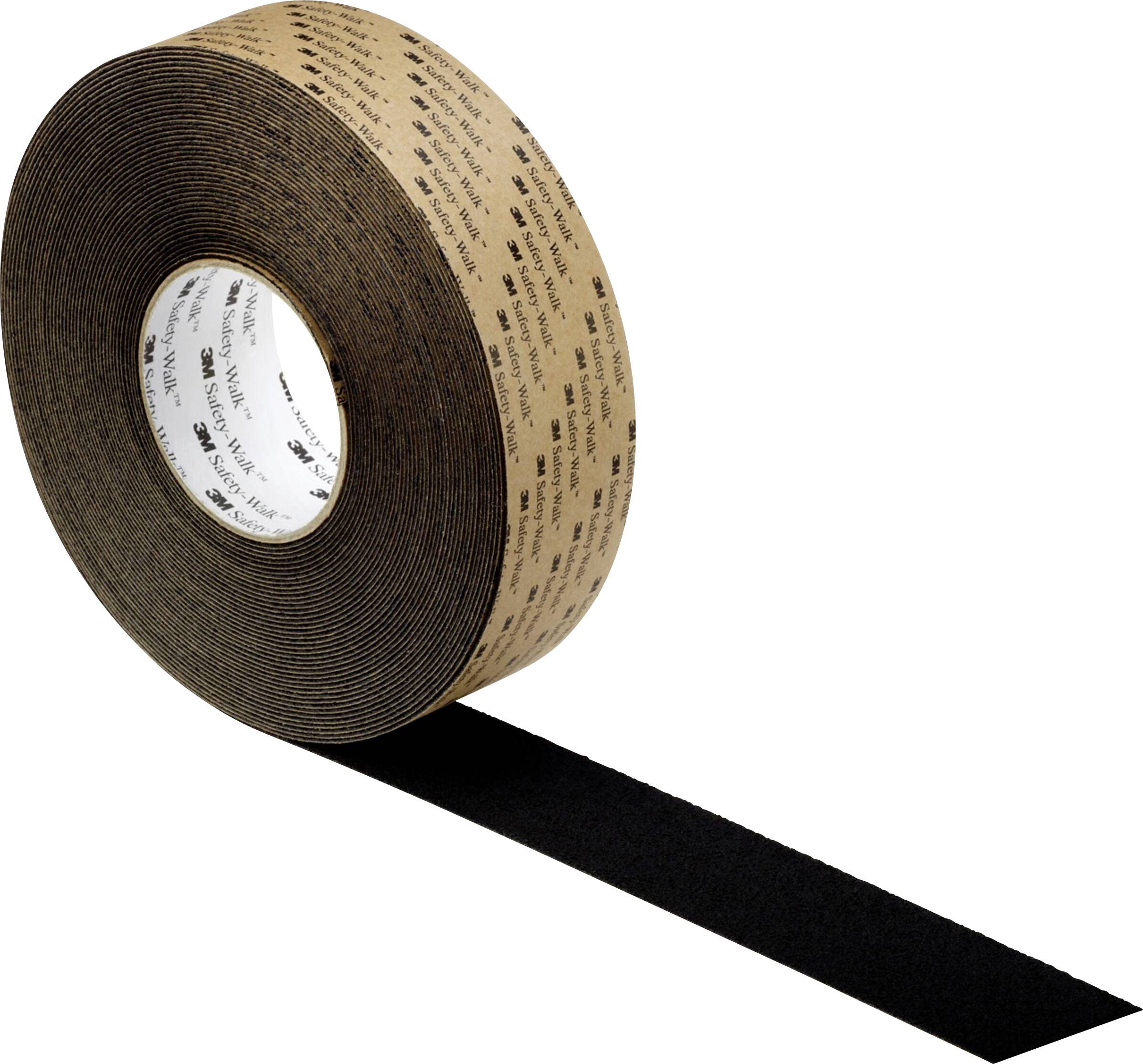 Schwarzes Isolierband mit brauner Papierhülle, teilweise abgerollt.