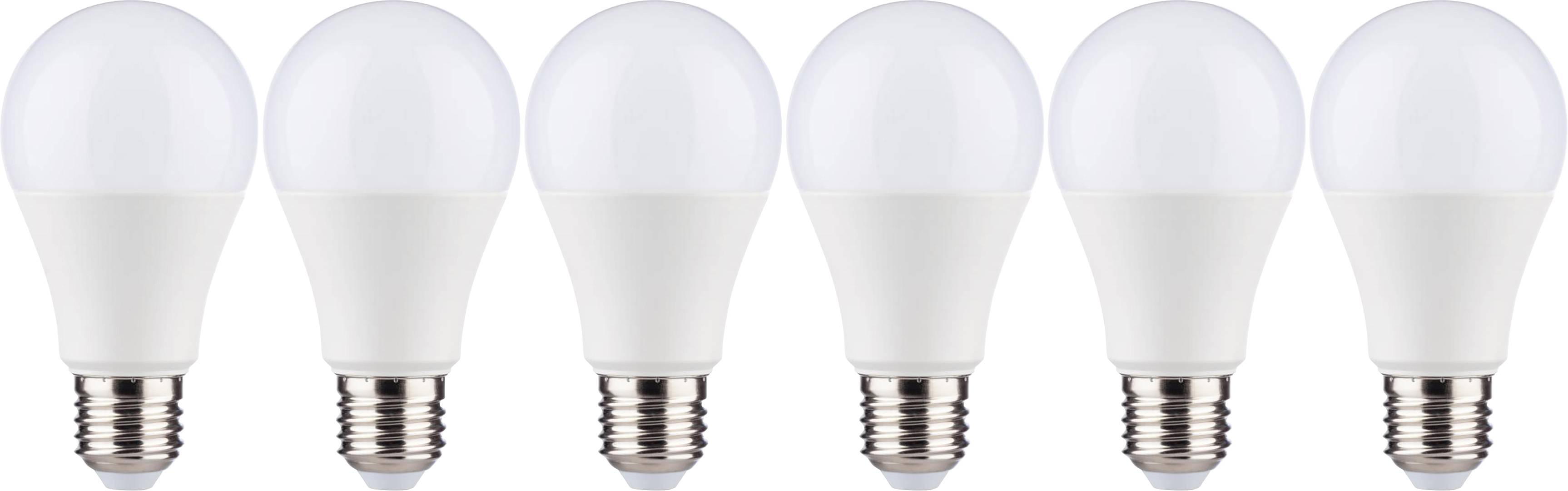 Sygonix SY-3784818 LED E27 Birnenform 9W = 60W Warmweiß (Ø x L) 58mm x 104mm 6St.