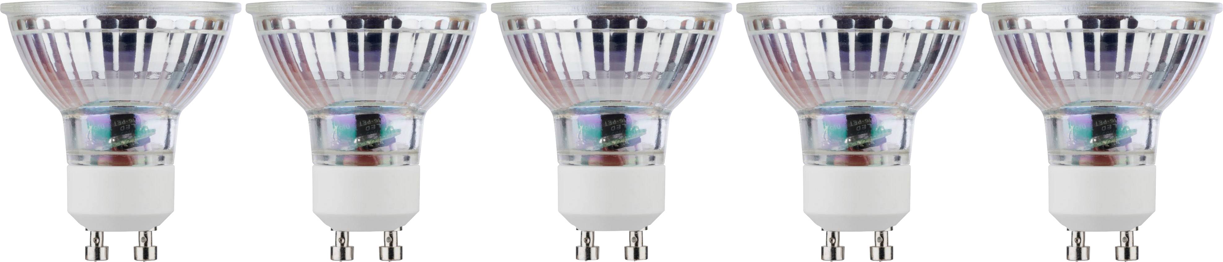 Sygonix SY-3780840 LED GU10 Reflektor 5W = 50W Warmweiß (Ø x L) 50mm x 53mm 5St.