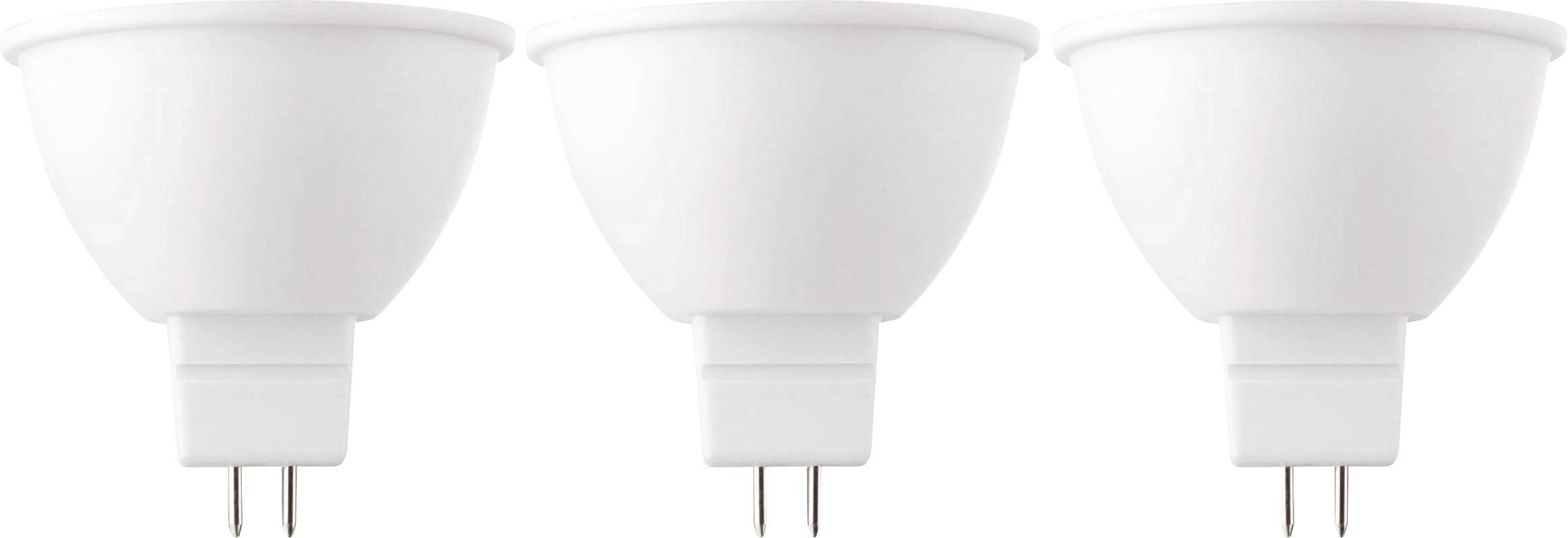 Sygonix SY-3780844 LED GU5.3 Reflektor 5W = 33W Warmweiß (Ø x L) 50mm x 50mm 3St.